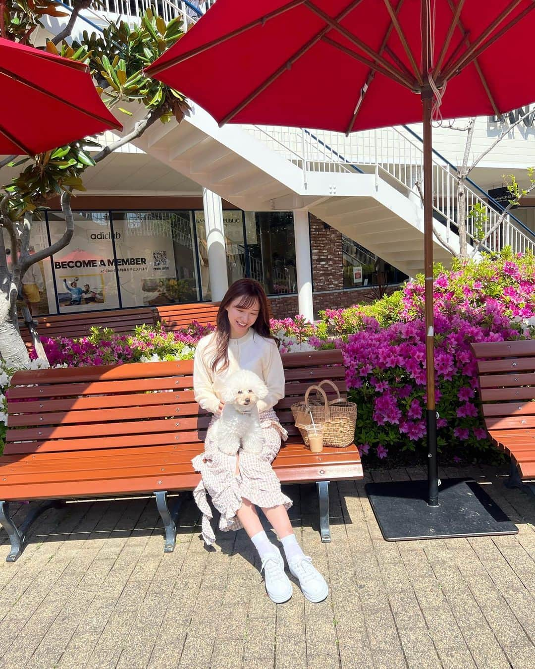 森川侑美さんのインスタグラム写真 - (森川侑美Instagram)「いいお天気☀️いい写真😆✨ 2枚目のうゆちゃんの顔がツボ🏺笑。  GW、明日からお天気下り坂だなんて 悲しすぎる🥲🥲 数日分の太陽いっぱい浴びた🌞  #GW#青空#海#わんこ#お出かけ」5月2日 18時33分 - yumi.morikawa322