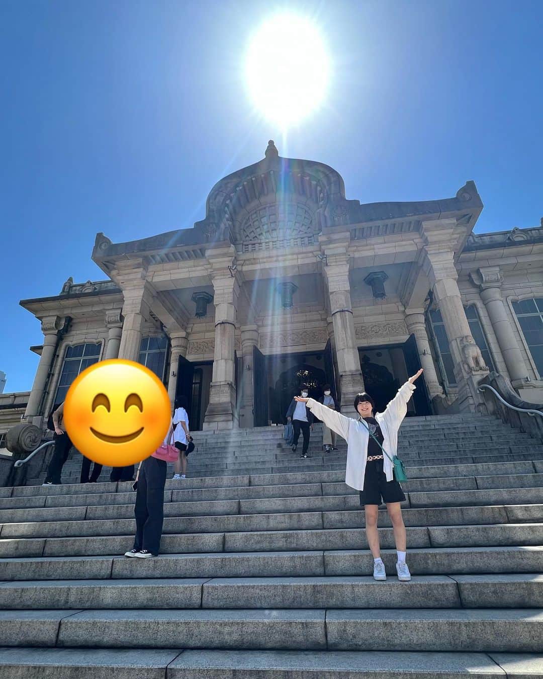 藤波朱理のインスタグラム：「オフin築地」