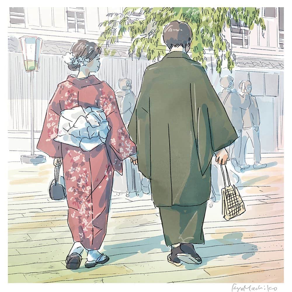のインスタグラム：「Higashi-Chaya District. April 27, 2023 / 2023年4月27日、ひがし茶屋街  #今日マチ子 #kyomachiko #今日町子 #ひがし茶屋街 #higashichaya」