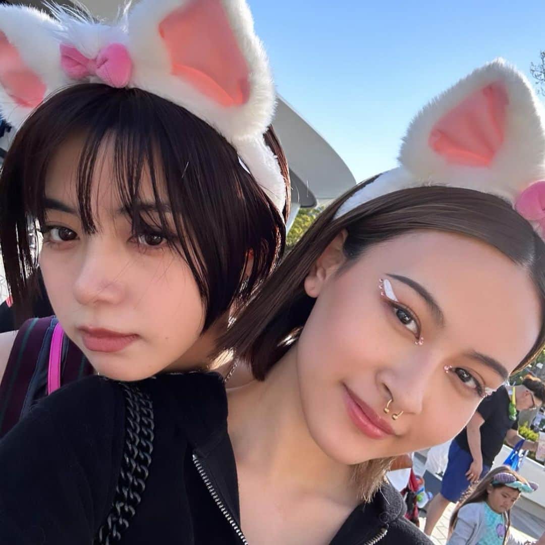 高橋ららのインスタグラム：「2parks in 1 day🐭🧜‍♀️💖」