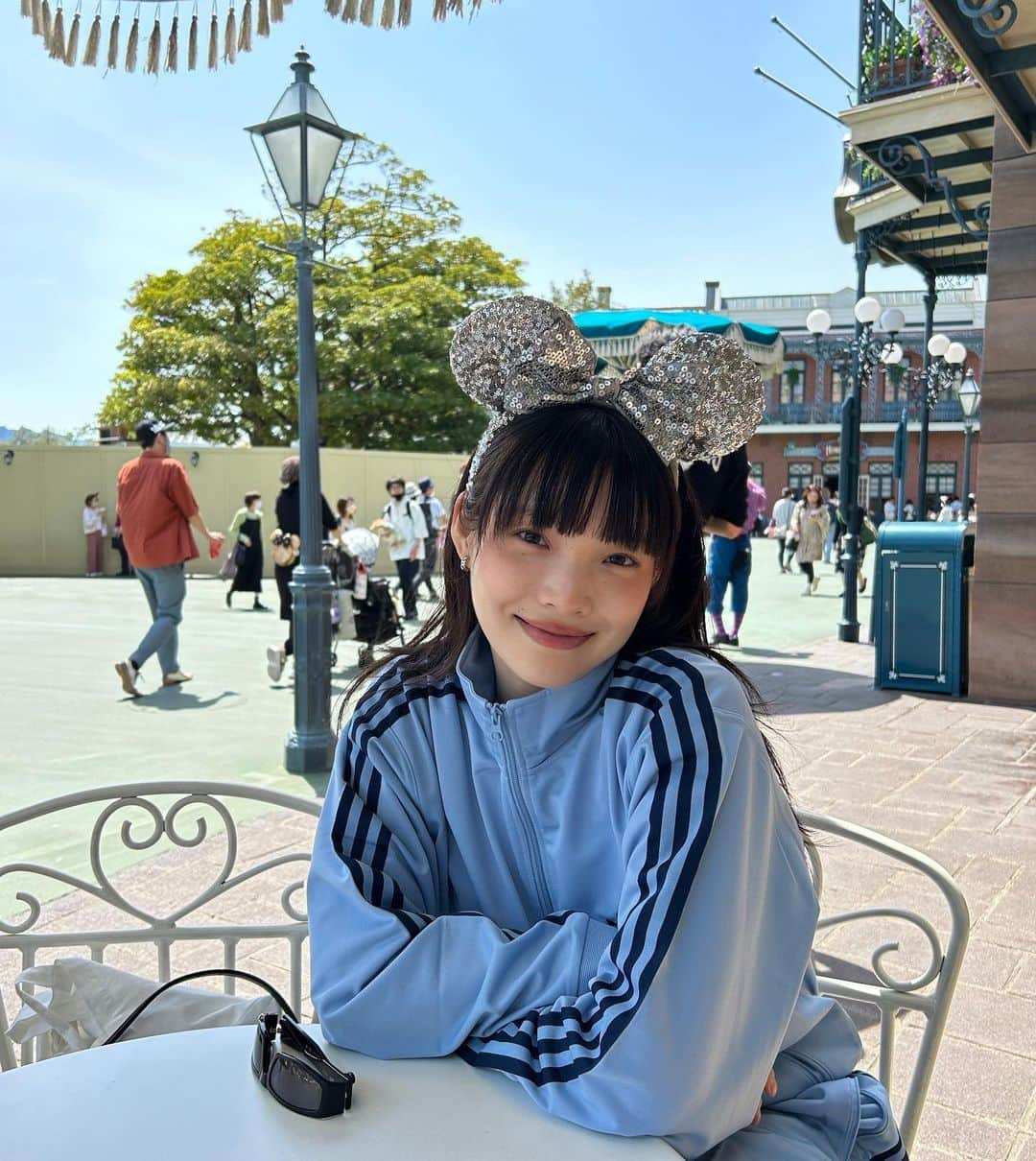 江崎ななほさんのインスタグラム写真 - (江崎ななほInstagram)「🐭🏰🩵🩵🩵」5月2日 20時53分 - nanaho_ezk