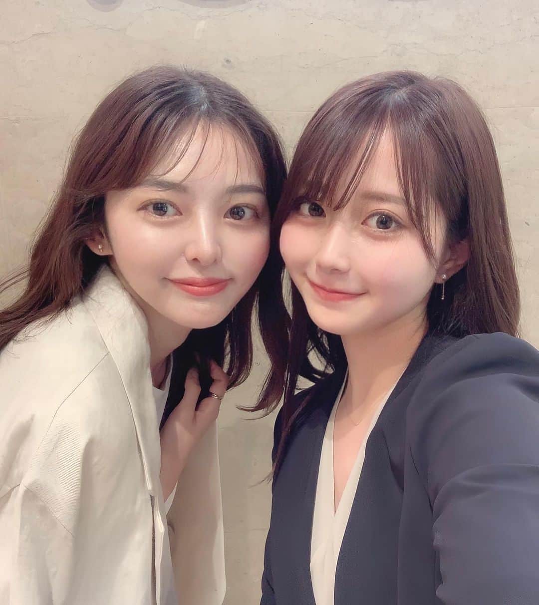 のインスタグラム：「@chii.pink ♡ ちはるちゃん、東京からおかえり✈️ 少しの時間だったけど楽しかったよ♡♡ いつもありがとう🐈 #福岡」