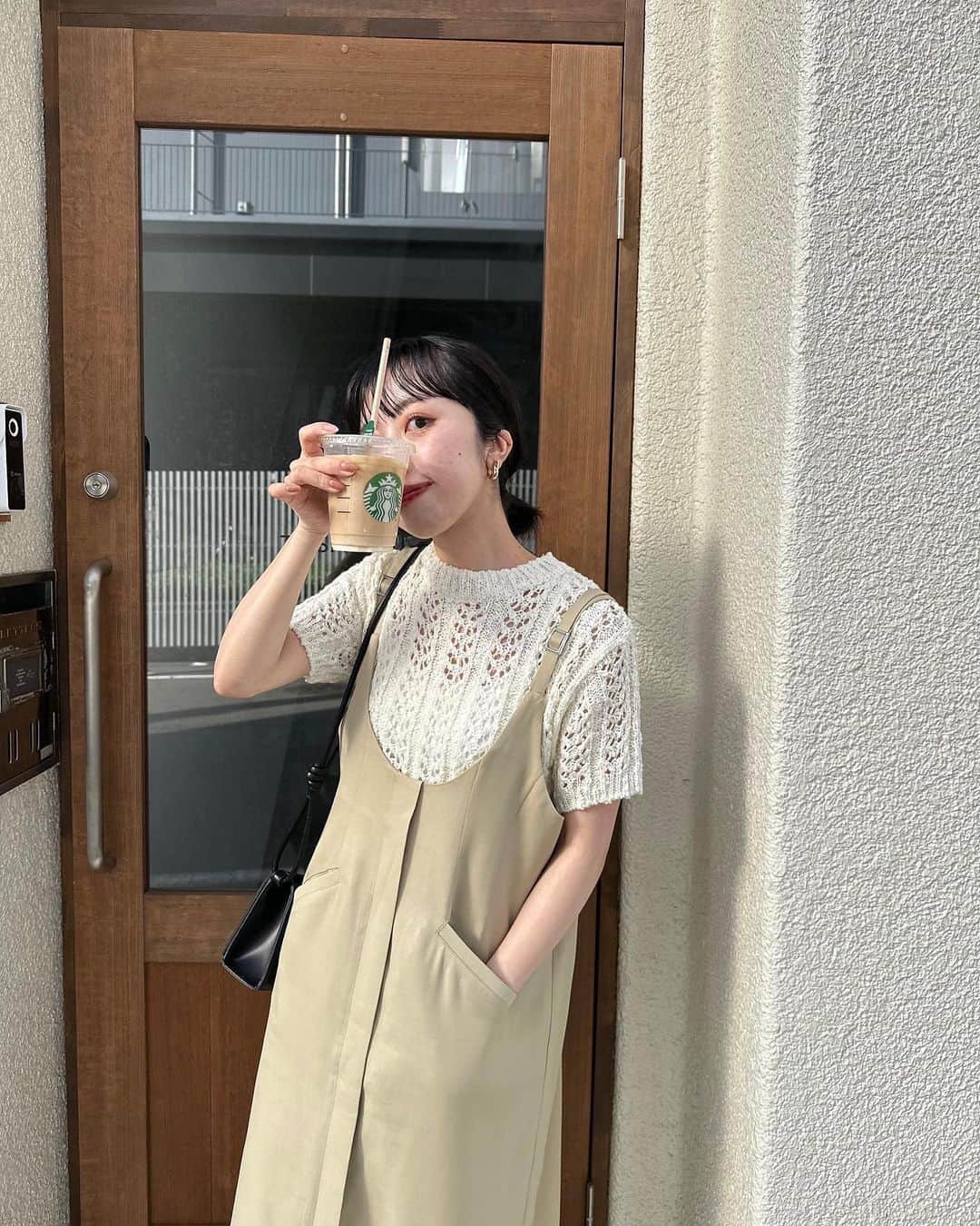 kannnaのインスタグラム：「本日のスタバは スイートミルクコーヒー☕️ 1番好きかも😗♡」