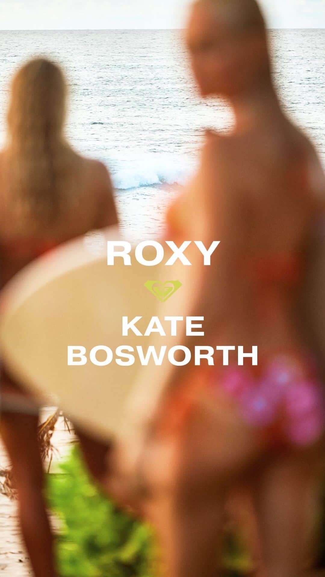 ケイト・ボスワースのインスタグラム：「ROXY x @katebosworth collection drops May 10th. Who’s ready!? 🌺」
