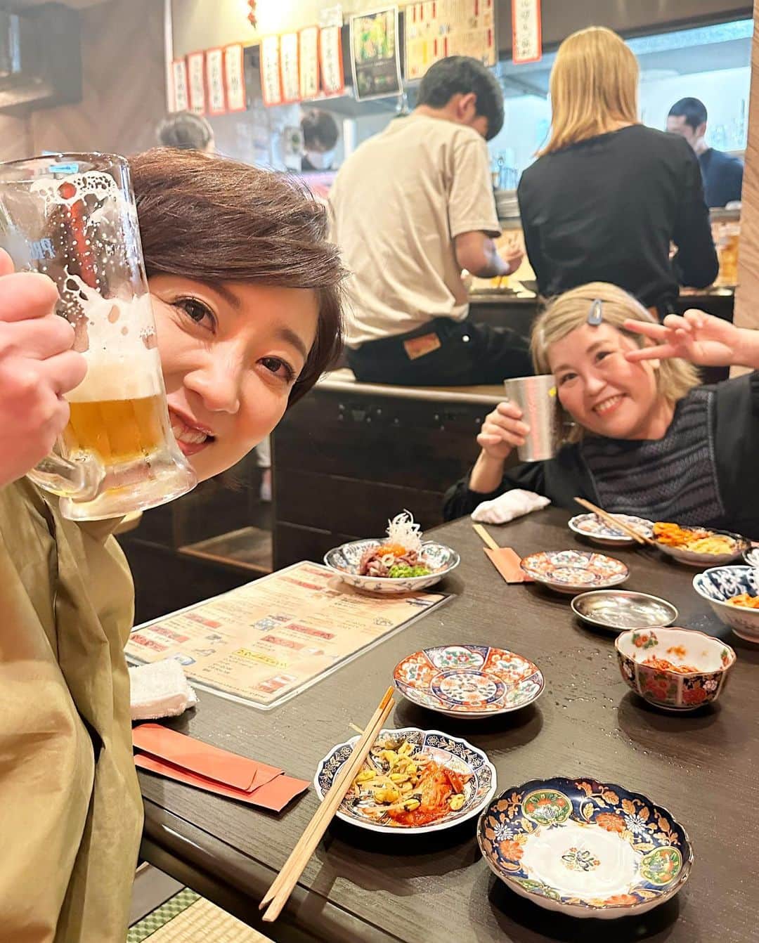 池尻和佳子さんのインスタグラム写真 - (池尻和佳子Instagram)「焼肉ホルモン人生大ちゃん！最高すぎます。楽しかったなぁ。美味しかったなぁ。またすぐ行きたくなるお店です😍こればっかりは。」5月2日 23時33分 - wakako_ikejiri_rkb