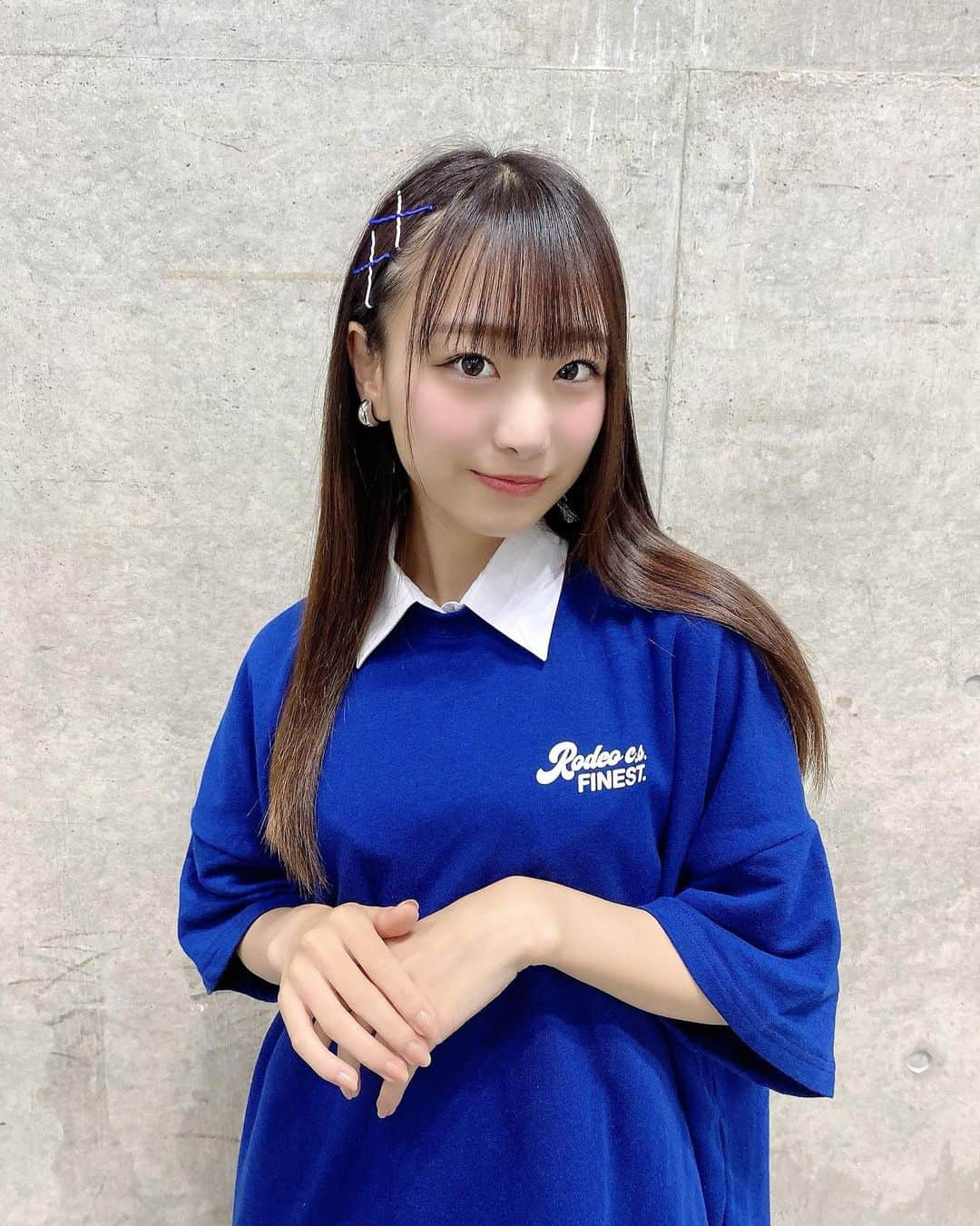 瀧脇笙古さんのインスタグラム写真 - (瀧脇笙古Instagram)「💙カジュアル💙 ⁡ ⁡ ⁡ ⁡ 後ろが可愛いのに 後ろの写真撮るの忘れました…！ ⁡ ⁡ ⁡ ⁡ #イコラブ」5月2日 23時38分 - takiwaki_shoko_