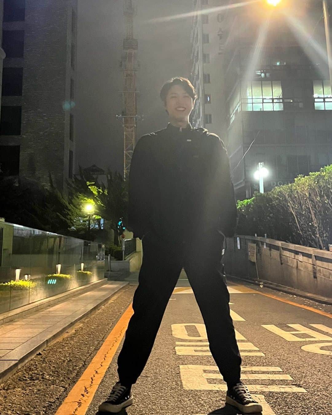 カン・ユンジェのインスタグラム：「고기맛이 좋았던 날 😆」