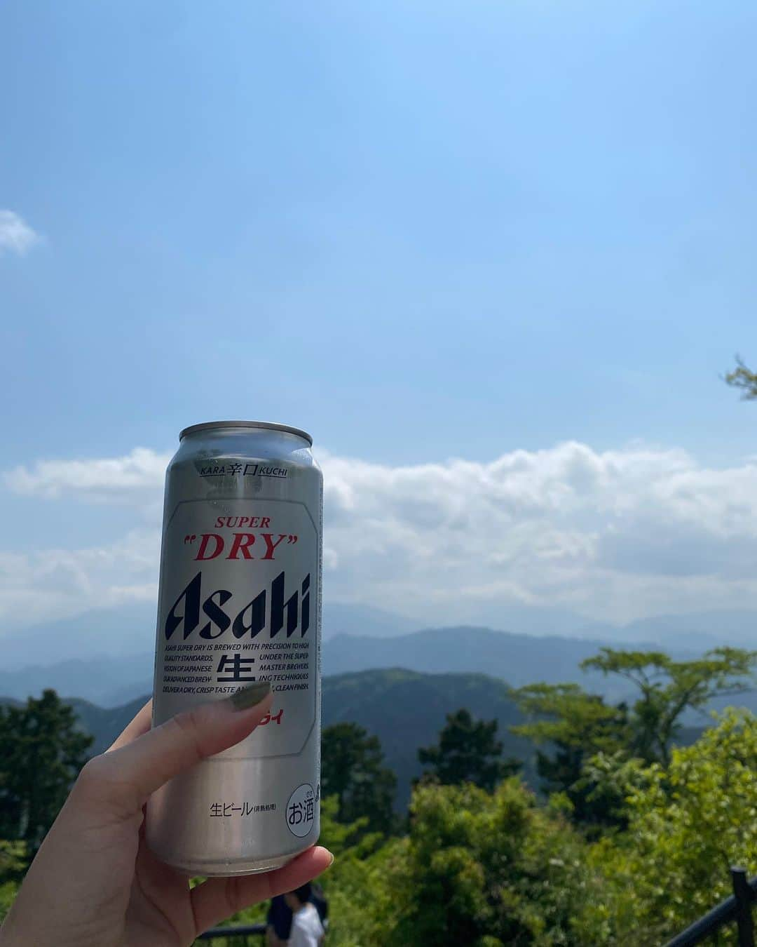 飯窪春菜さんのインスタグラム写真 - (飯窪春菜Instagram)「⛰️  今年も高尾山に登ってきたことをお知らせします😌🐢  毎年この時期になると、 「お、そろそろ登りに行こう」 って気持ちになるのですが、気付いたら春夏冬は登ったことあるけど秋だけ無いんですよ🫨  秋の高尾山も堪能したいから、 今年は秋も行っちゃおうかな〜なんて思っています🍂  写真は山頂で浮かれている姿と、 「ここが私のアナザースカイ。高尾山です！」って言ってる姿😉🫶🏻笑  さあ皆さんも、lets高尾山❕  ⚠️上げ直しごめんなさい💦  #高尾山 #八王子 #八王子会」5月3日 12時01分 - harunaiikubo_official