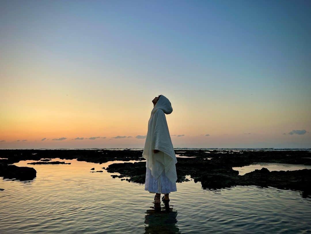 松田るかのインスタグラム：「本当に幻想的で綺麗な景色だったので見て！！！！！！！！！  見てくれてありがとうございます！！！！！！！！」