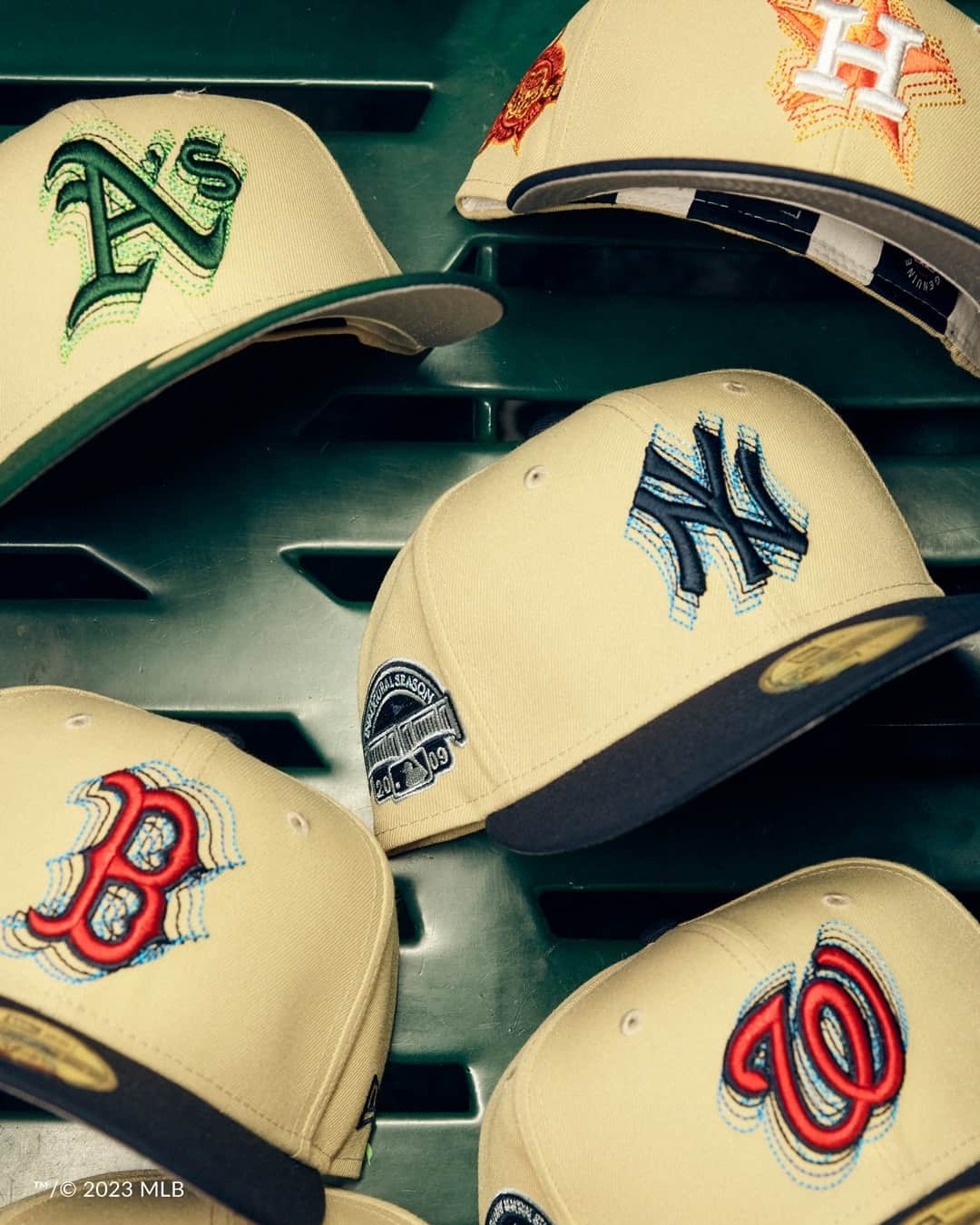 のインスタグラム：「MLB Illusion Collection⁠ 5/3 12:00 Release⁠ ⁠ ⁠ #MLB #NEWERA #59FIFTY #ニューエラ #ニューエラキャップ」