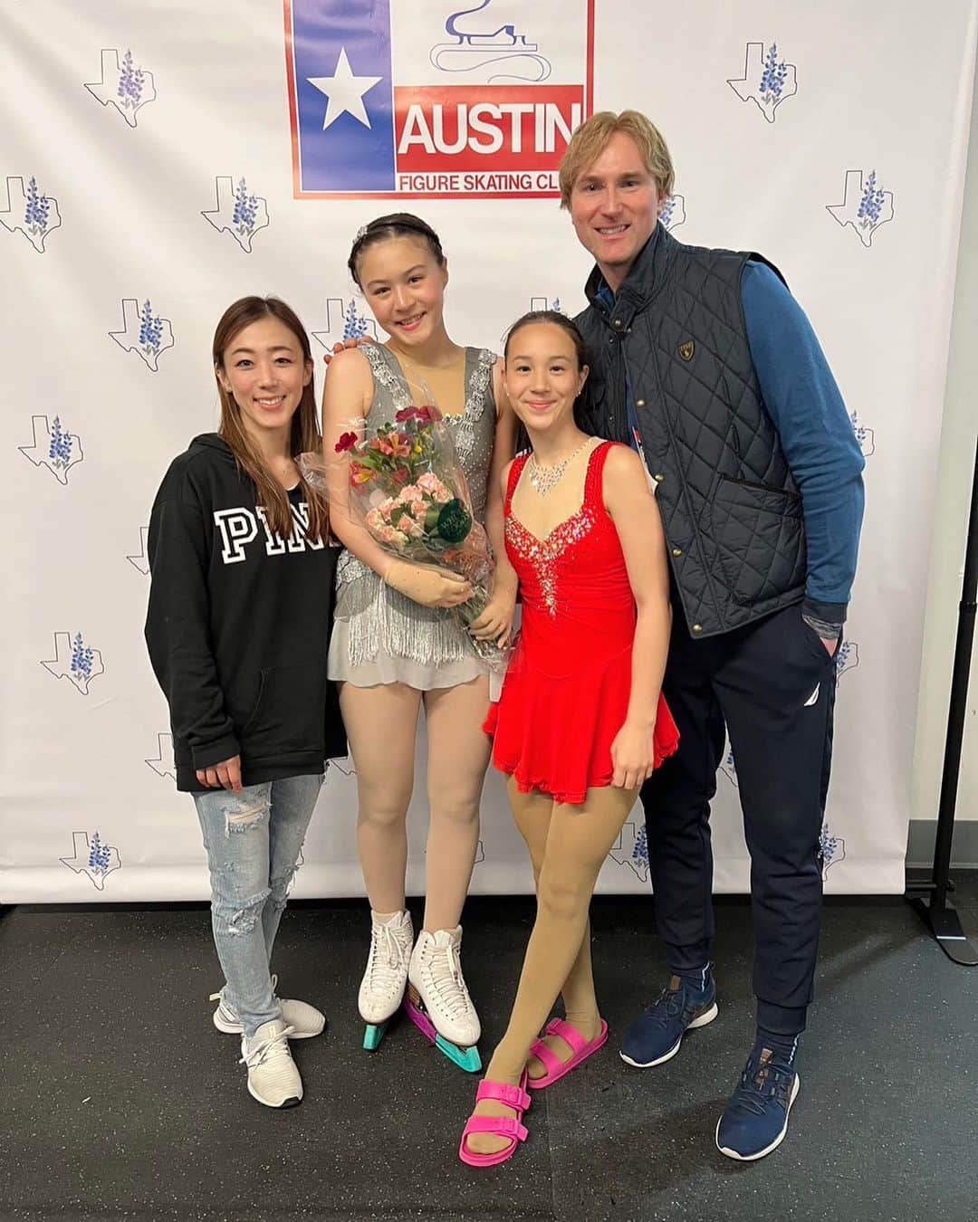 のインスタグラム：「Bluebonnet competition in Austin.  6 gold medals out of 8 category, 1 silver medal. Good start of the season👍🏻 Thank you for your support and effort!!!  オースティンでのブルーボンネット大会。 8部門中金メダル6個、銀メダル1個。シーズン始めの良いスタート👍🏻 いつも応援、ありがとうございます!!! #achieveyourgoals」