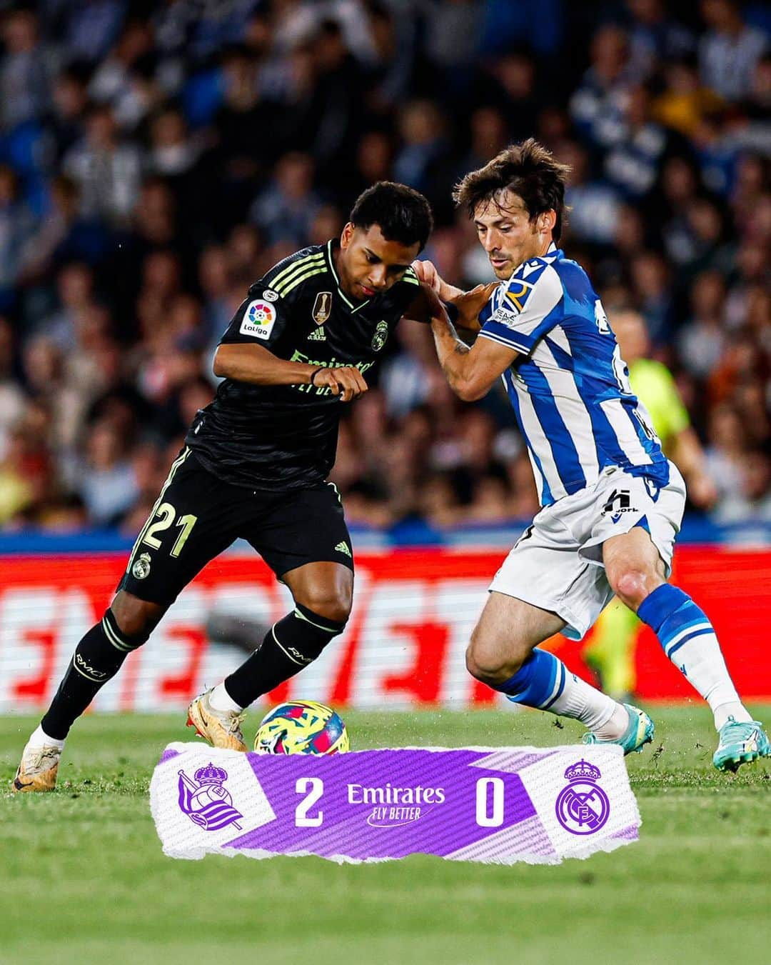 レアル・マドリードさんのインスタグラム写真 - (レアル・マドリードInstagram)「Real Sociedad 2-0 Real Madrid ⚽ 47' Take Kubo  ⚽ 85' Barrenetxea  #RealSociedadRealMadrid | #Emirates」5月3日 6時57分 - realmadrid