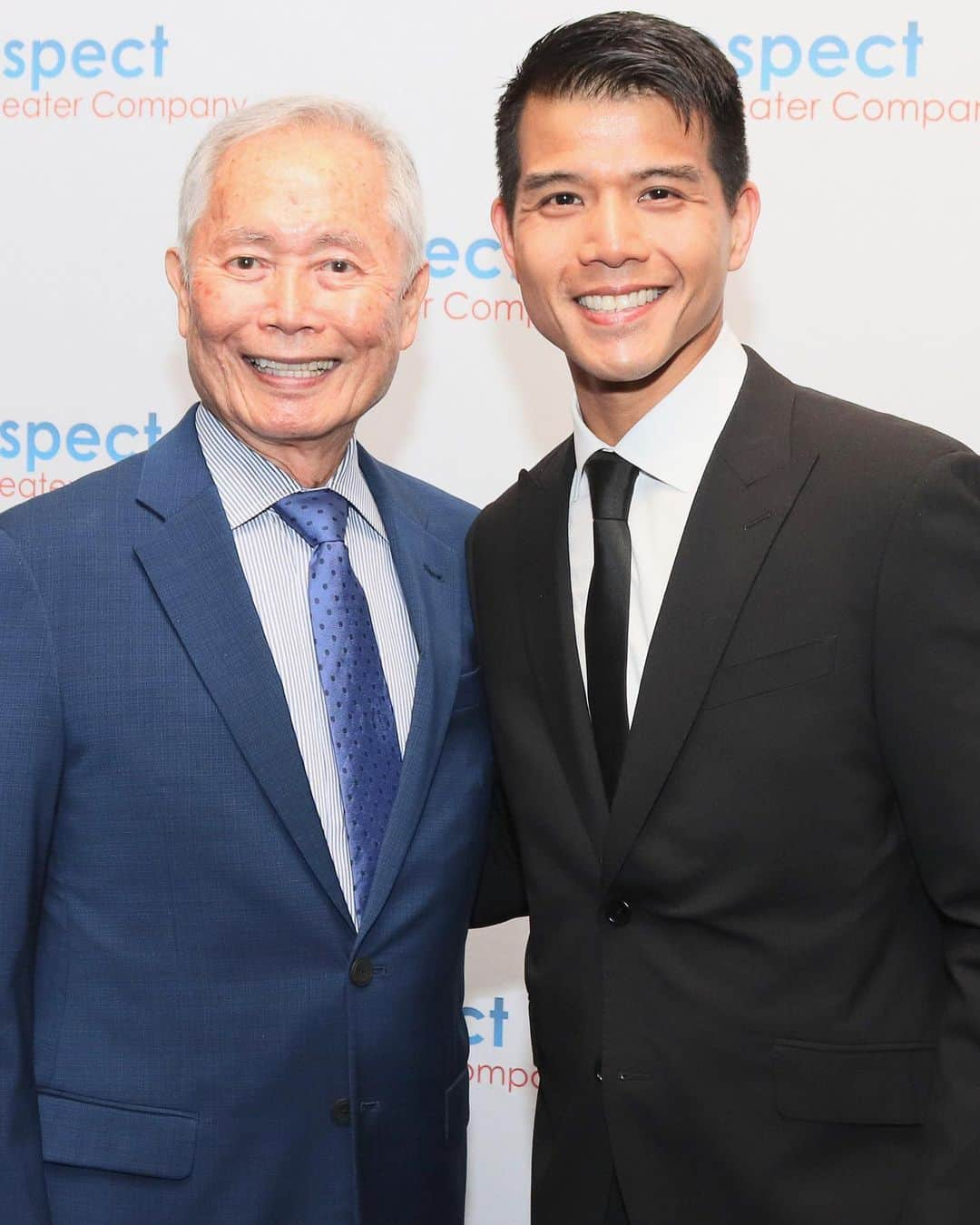 テリー・レオンのインスタグラム：「Last night, @prospecttheaterco decided to honor two MUSES that have been (and continue to be) an inspiration to me personally & professionally: my @allegiancebway mate @georgehtakei & my dear friend and #Rent colleague @michaelmichaeltheartist. I love these two so much. Wouldn’t have missed this for the world. Congrats to all the MUSE award recipients! Special thanks to @goldmountainthemusical for being amazing and to @liachangphotography for these gorgeous pics.」