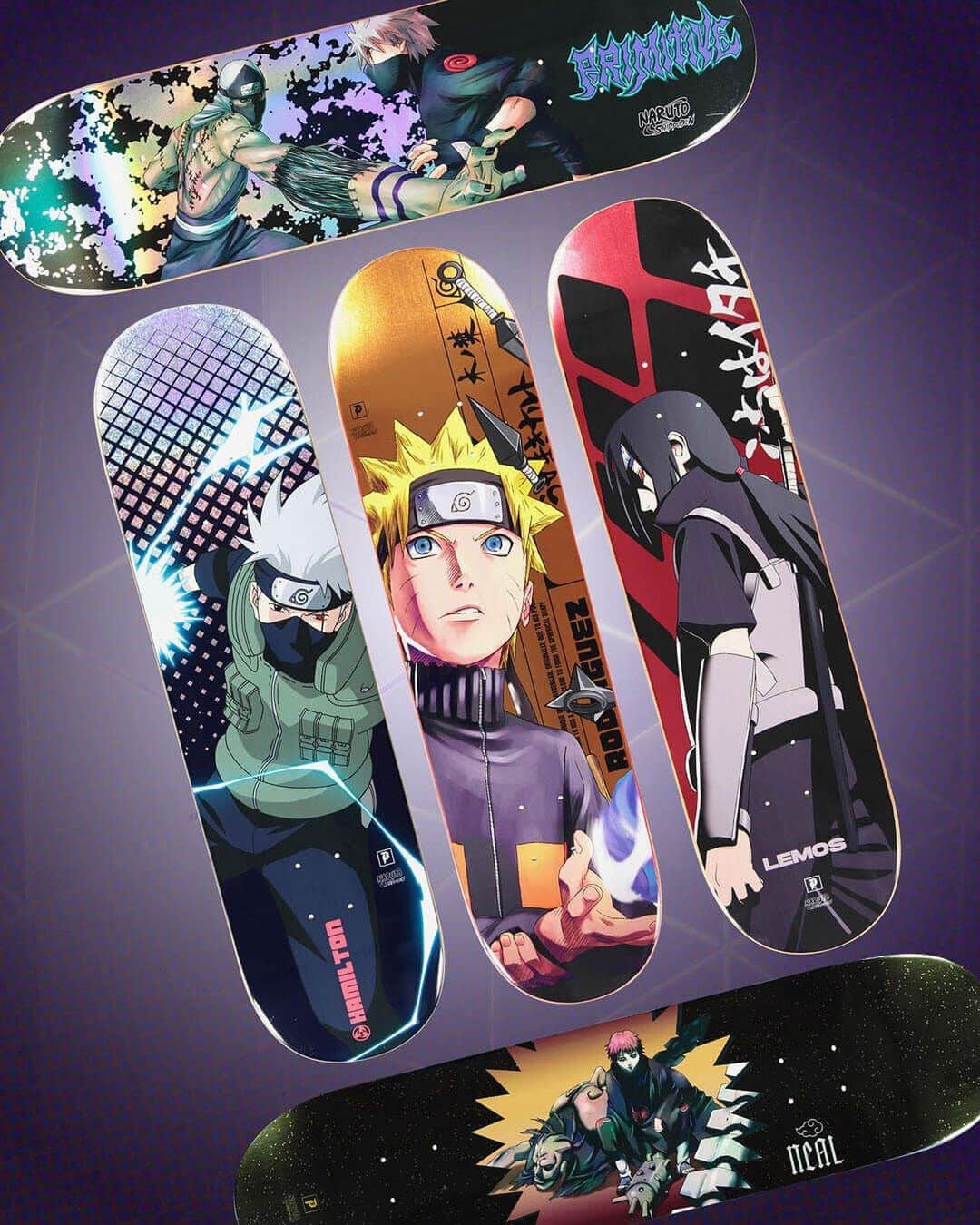 zumiezさんのインスタグラム写真 - (zumiezInstagram)「The latest @primitiveskate x Naruto Shippuden. You can only pick one deck, what are you picking?」5月3日 8時11分 - zumiez