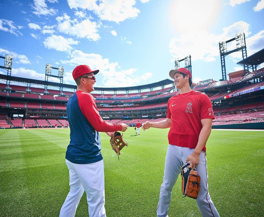 セントルイス・カージナルスさんのインスタグラム写真 - (セントルイス・カージナルスInstagram)「Pepper Grinder 🤜🤛 ShoTime」5月3日 8時24分 - cardinals