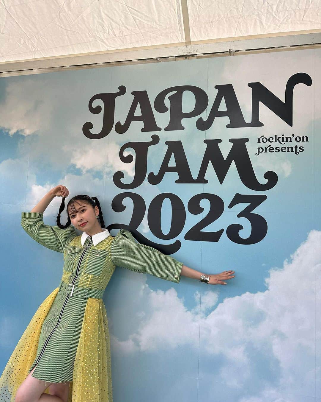 玉井詩織さんのインスタグラム写真 - (玉井詩織Instagram)「🍦 #JAPANJAM2023  #思い出 #最後はライブ後の私笑」5月3日 21時28分 - shioritamai_official