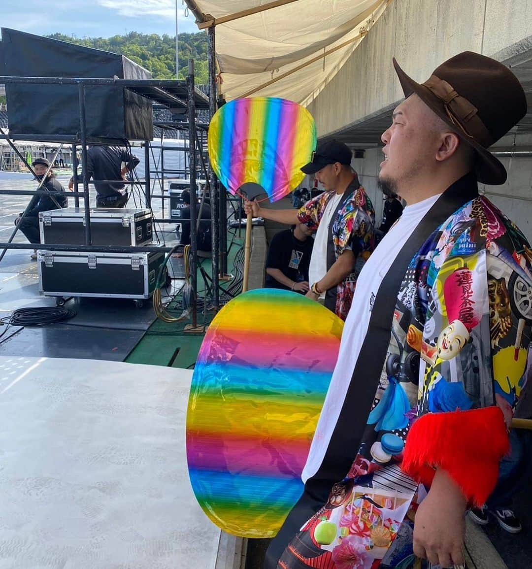 TEEさんのインスタグラム写真 - (TEEInstagram)「Hippyよ  明日は広島を咲かそう 任された任務　遂行すべし  #hiroshimaミライバトン」5月3日 20時33分 - tee1126tee