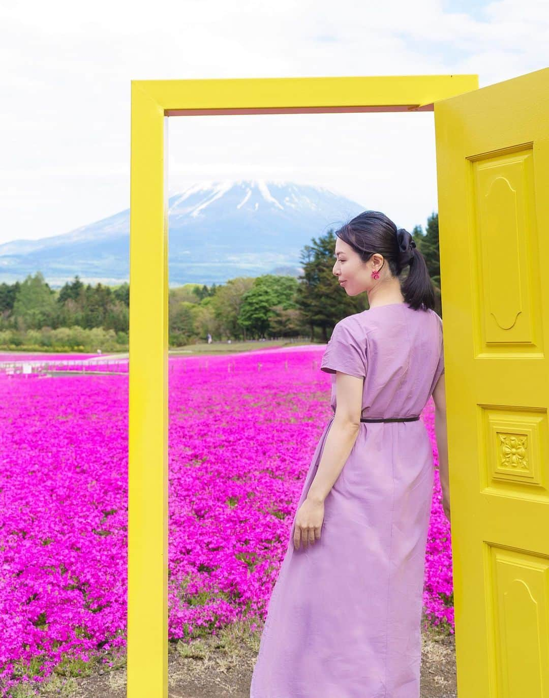 和希優美さんのインスタグラム写真 - (和希優美Instagram)「昨年行って感動した 富士芝桜まつり ◡̈ .ﾟ･*. ⁡ ⁡ 5月28日まで 今年も山梨県富士河口湖町の 富士本栖湖リゾートで 開催されていますよ♡⸝⸝⸝⸝ ⁡ ⁡ 今年は 「ピンクの海を旅する小舟」が 登場したそうで 今年行けたら乗ってみたいなー✦ ⁡ 気になる方は 是非、遊びに行ってみて！ ┈┈┈┈┈┈┈┈┈┈┈┈┈┈┈┈┈ ⁡ 📍 富士芝桜まつり 📮 〒401-0337 山梨県南都留郡富士河口湖町本栖212 🚗  500円 🎫  大人1000円〜1,200円　 こども（3歳以上）400円〜600円 ⏰ 8:00〜16:00 📞 0555-89-3031 🗓 2023年4月15日(土)～5月28日(日)  ⁡  ┈┈┈┈┈┈┈┈┈┈┈┈┈┈┈┈┈ ⁡ いいね、コメント 有り難うございます ◡̈✩ フォローは @kazukiyumi から フォローしてください☺️ ⁡ 気になったり、 あとでゆっくり読みたい人は 忘れずに！ 保存してくださいね🏷✨ ⁡ ┈┈┈┈┈┈┈┈┈┈┈┈┈┈┈┈┈ ⁡ #mtfuji #mountfuji #fujisan #japan #yamanashi #shibazakura #pholx #moss #sakura #cherryblossom #grasscherryblossom #富士芝桜まつり #富士山 #絶景 #山梨 #후지산  #ภูเขาไฟฟูจิ #旅行 #国内旅行 #芝桜富士 #芝桜 #本栖湖  #絶景スポット」5月3日 21時17分 - kazukiyumi