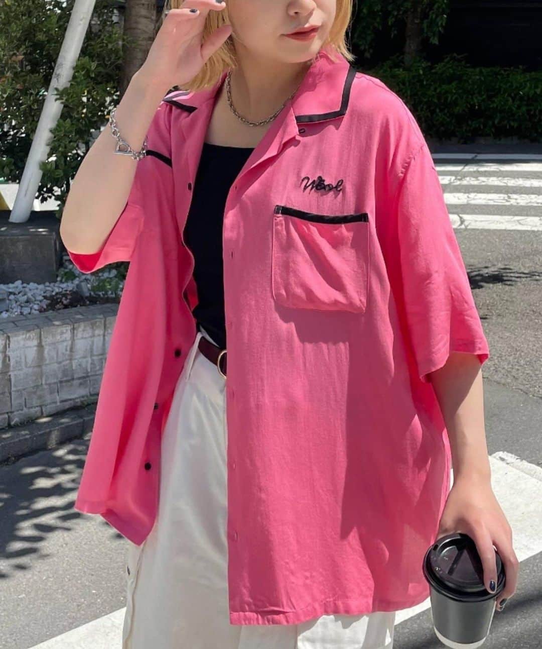 チャオパニックさんのインスタグラム写真 - (チャオパニックInstagram)「ㅤㅤㅤㅤㅤㅤㅤㅤㅤㅤㅤㅤㅤ ㅤㅤㅤㅤㅤㅤㅤㅤㅤㅤㅤㅤㅤ New arrival  ㅤㅤㅤㅤㅤㅤㅤㅤㅤㅤㅤㅤㅤ  レーヨンボーリングオープンカラーシャツ pink / khaki / yellow  size:M,L ㅤㅤㅤㅤㅤㅤㅤㅤㅤㅤㅤㅤㅤ  ¥6,600（税込） ㅤㅤㅤㅤㅤㅤㅤㅤㅤㅤㅤㅤㅤ ㅤㅤㅤㅤㅤㅤㅤㅤㅤㅤㅤㅤㅤ ㅤㅤㅤㅤㅤㅤㅤㅤㅤㅤㅤㅤㅤ #ciaopanic #ciaopanic_2023ss」5月3日 12時36分 - _ciaopanic_