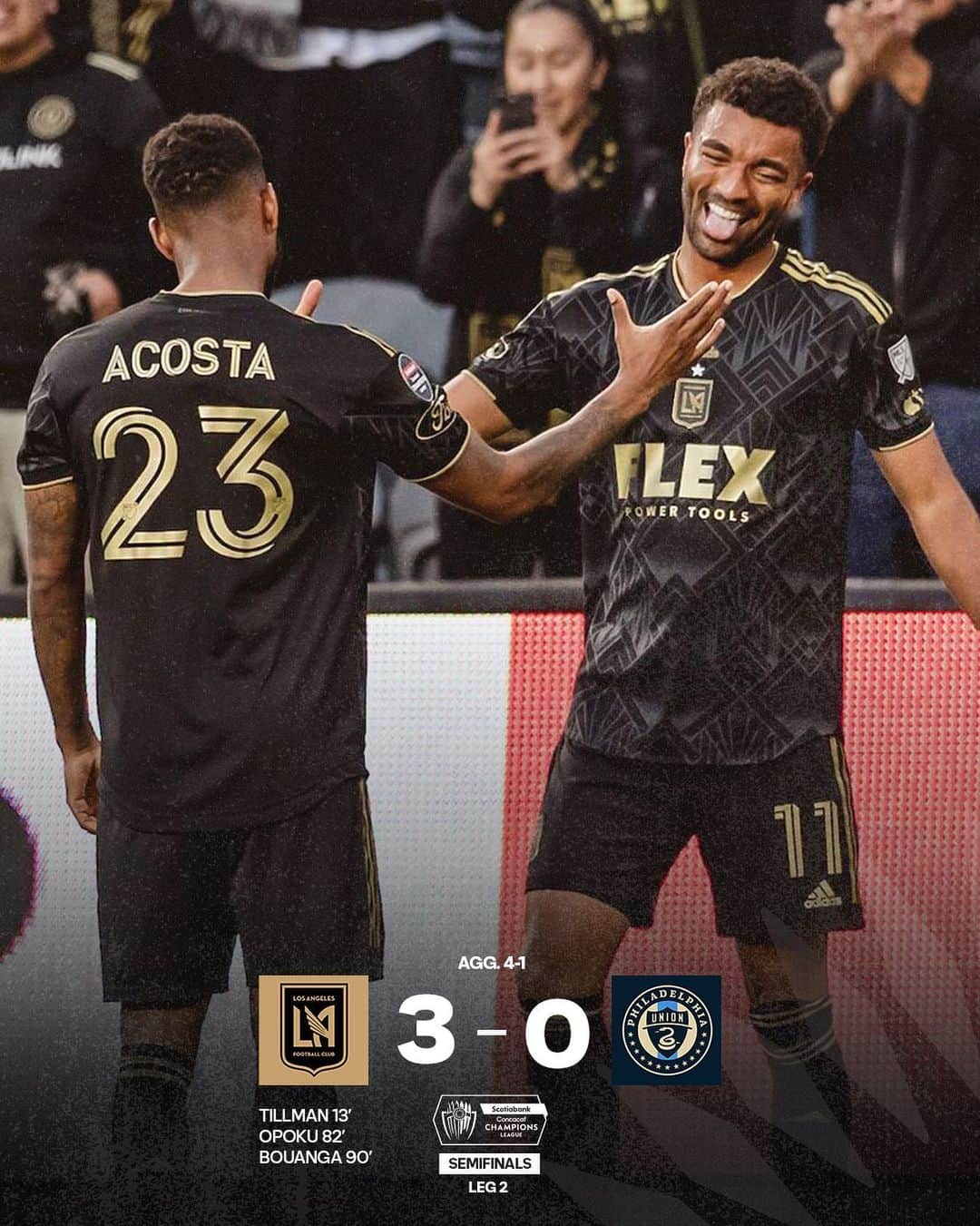Major League Soccerのインスタグラム：「@LAFC ADVANCES TO THE CCL FINALS 🚨」
