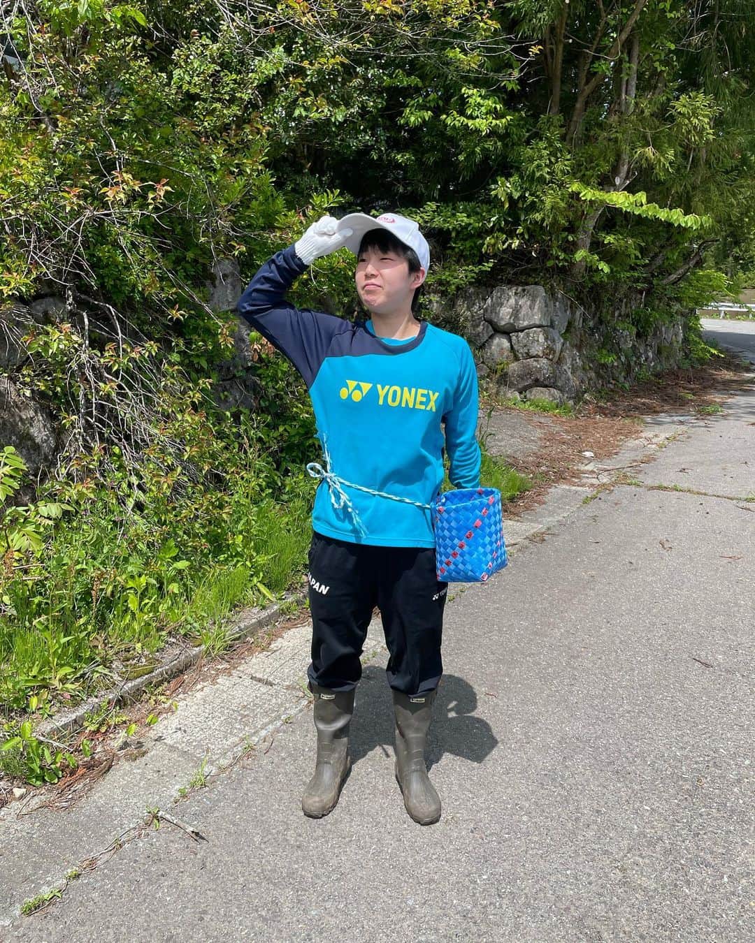 山口茜のインスタグラム：「..  自然と生きる。」