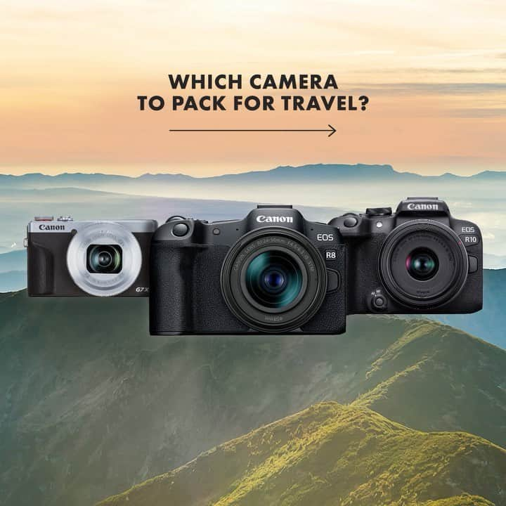 Canon Asiaのインスタグラム：「Deciding on a 📷 to bring with you on your travels overseas can be a headache, especially since there isn’t a 1️⃣-size-fits-all solution.  Compromise where you can; balance your gear needs with what your situation allows. 👈  Read link in bio for a better understanding of how to pick a travel camera. - #TeamCanon #CanonAsia #CanonPhotography #CanonPhoto #CanonImages #CanonEOSR #Mirrorless #CanonLens #CanonColourScience #IAmCanon #TravelPhotography」