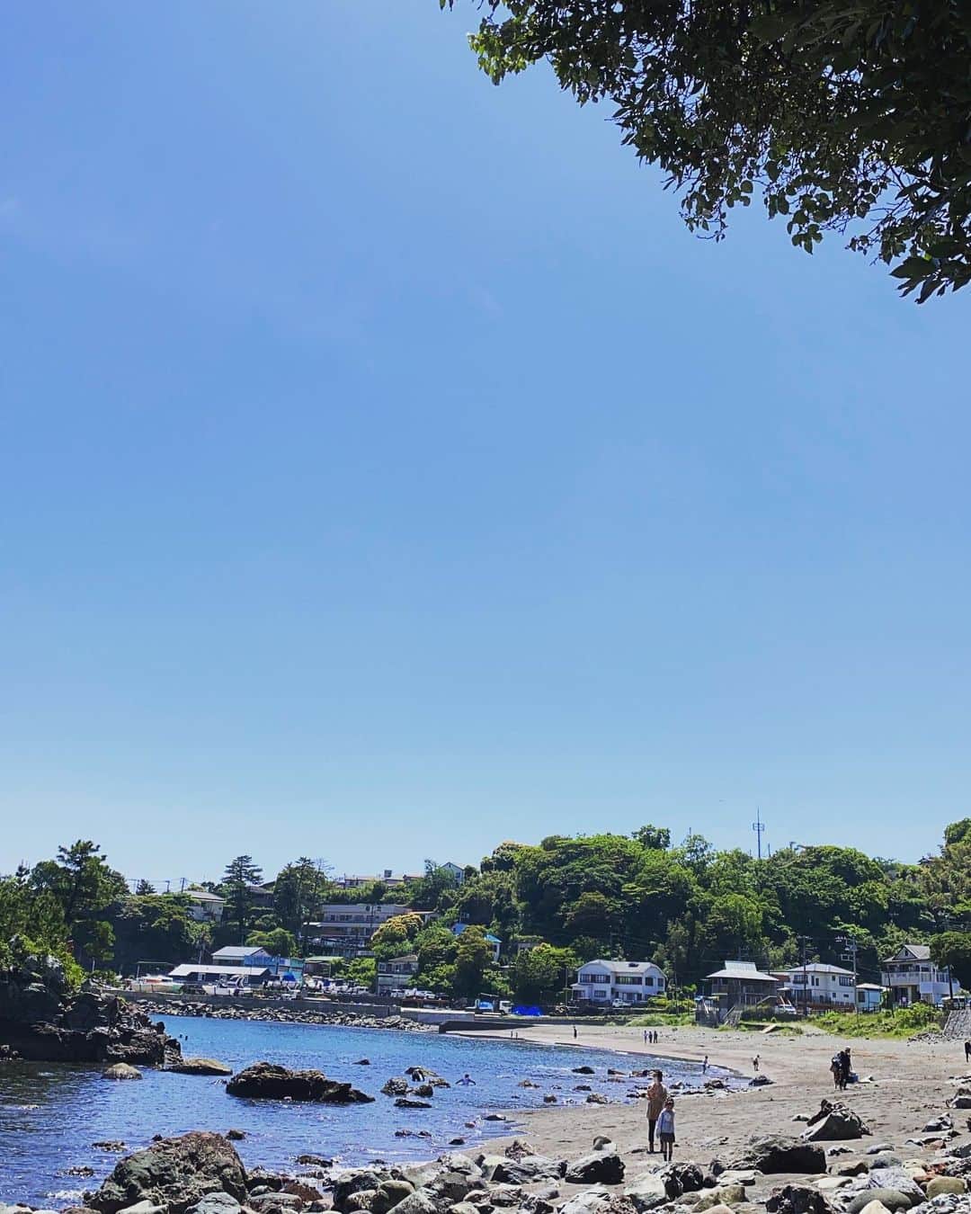高岡早紀 さんのインスタグラム写真 - (高岡早紀 Instagram)「ゴールデンウィーク。 皆さまいかがお過ごしですか？ 私は家族皆んなで海に行ってきたよー 陽射しがキツくて、日陰でワンコたちと見守り隊。。」5月3日 18時00分 - saki_takaoka