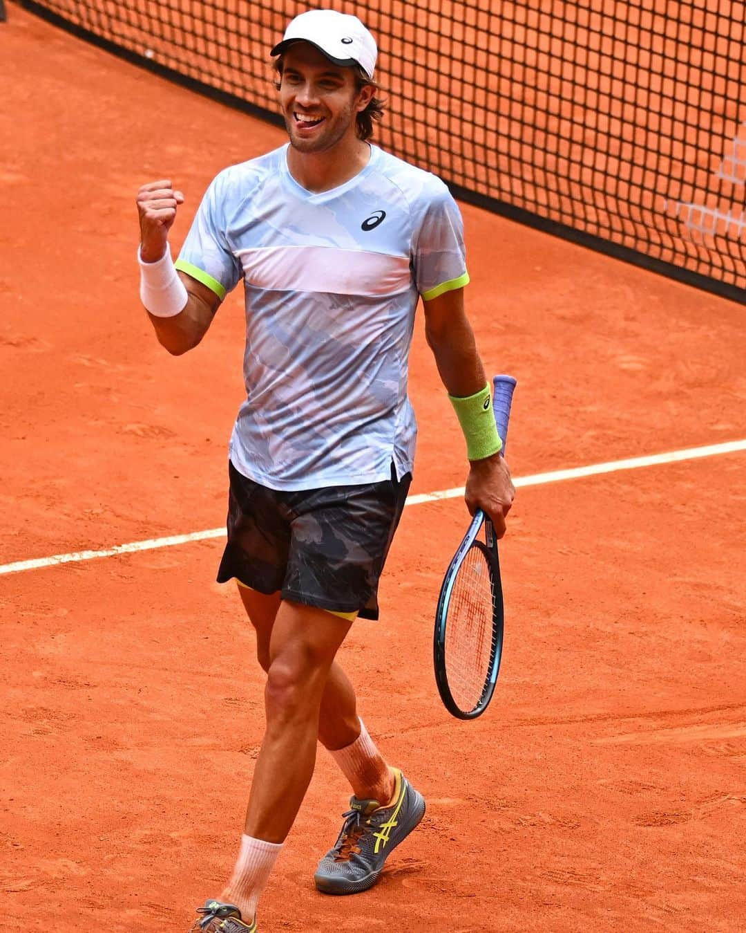 ボルナ・チョリッチのインスタグラム：「Mind-blowing match yesterday, I enjoyed every second of it!  Now focus is on today's QF 😄❗️  📸: Corinne Dubreuil/ @atptour」