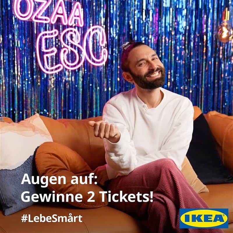IKEA Austriaさんのインスタグラム写真 - (IKEA AustriaInstagram)「Wir verlosen 3x2 Tickets für das OZAA ESC Pre-Screening mit @conchitawurst und @mrmartinz live! Markiere deine:n BFF und sag uns, warum genau ihr gewinnen müsst.  📍IKEA Wien Westbahnhof 🗓️ 4.5.2023, 19.30 Uhr  Unter allen Kommentaren werden 3 Gewinner:innen gewählt, die je 2 Gästelistenplätze erhalten. Die Teilnahme ist bis 4.5.2023 um 7.00 möglich. Die Teilnahmebedingungen findest du am Ende der Seite auf IKEA.at/PRIDE  #IKEA #IKEAat #OZAA #OZAAesc #esc #esc2023 #eurovision #unitedbymusic #LebeSmart」5月3日 19時18分 - ikeaaustria