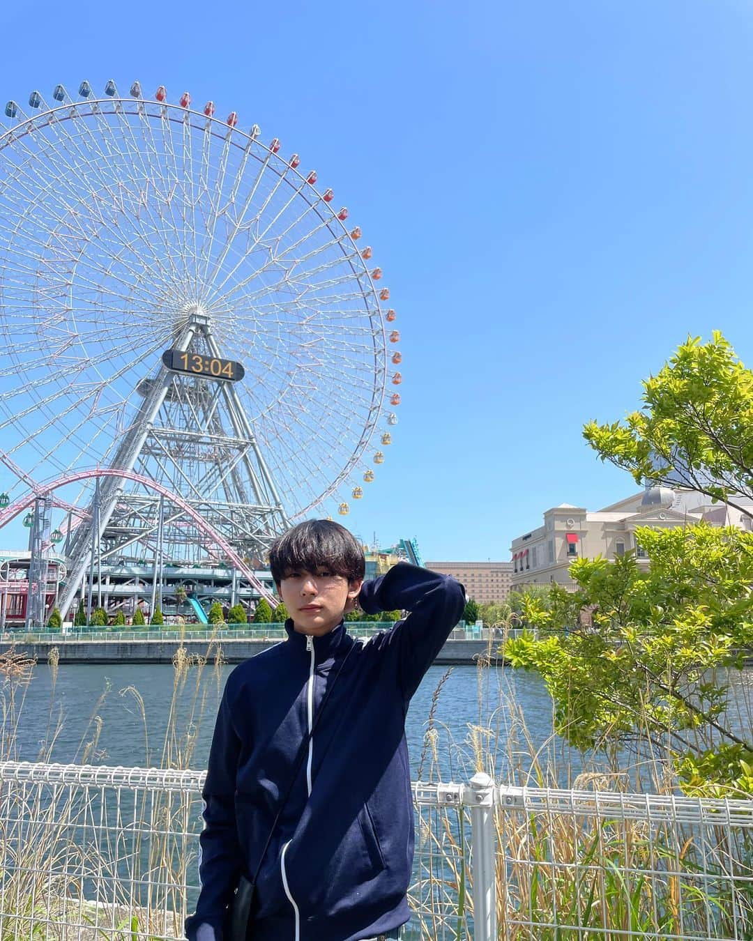 松井大奈のインスタグラム：「🎡🎡🎡」