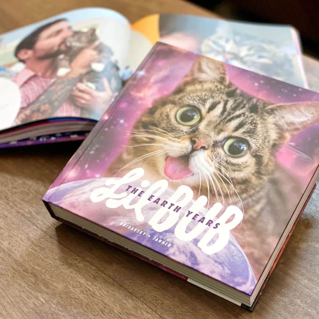 Lil BUBさんのインスタグラム写真 - (Lil BUBInstagram)「Pretty exciting news! The "Lil BUB: The Earth Years" Commemorative Book, along with the entire collection of books designed by our friend Aaron at @melodicvirtue, has been added to the library and permanent archives in the @cooperhewitt Smithsonian Design Museum.  They described the collection as "great resources for graphic design, material culture, and visual inspiration".  The last copies of the book are available and on sale with free shipping at the link in BUB's bio, and they won't ever be reprinted. Use discount code BUBOOK for free shipping when buying a copy of the book!  #lilbub #goodjobbub #goodjobaaron」5月4日 5時22分 - iamlilbub