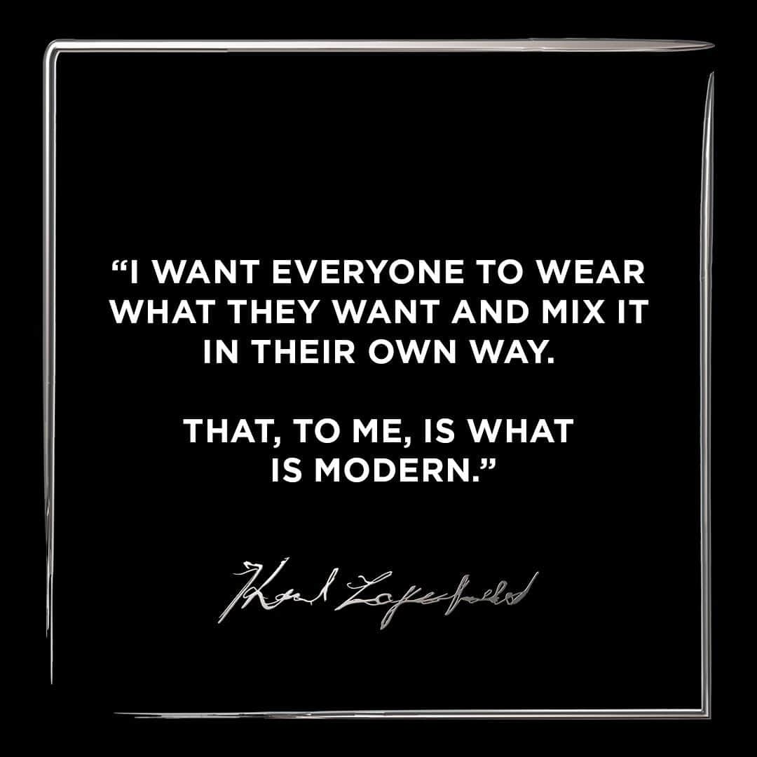 カールラガーフェルドさんのインスタグラム写真 - (カールラガーフェルドInstagram)「Karl's own words inspired the looks that walked the 2023 #MetGala red carpet. #KARLLAGERFELD」5月4日 6時03分 - karllagerfeld