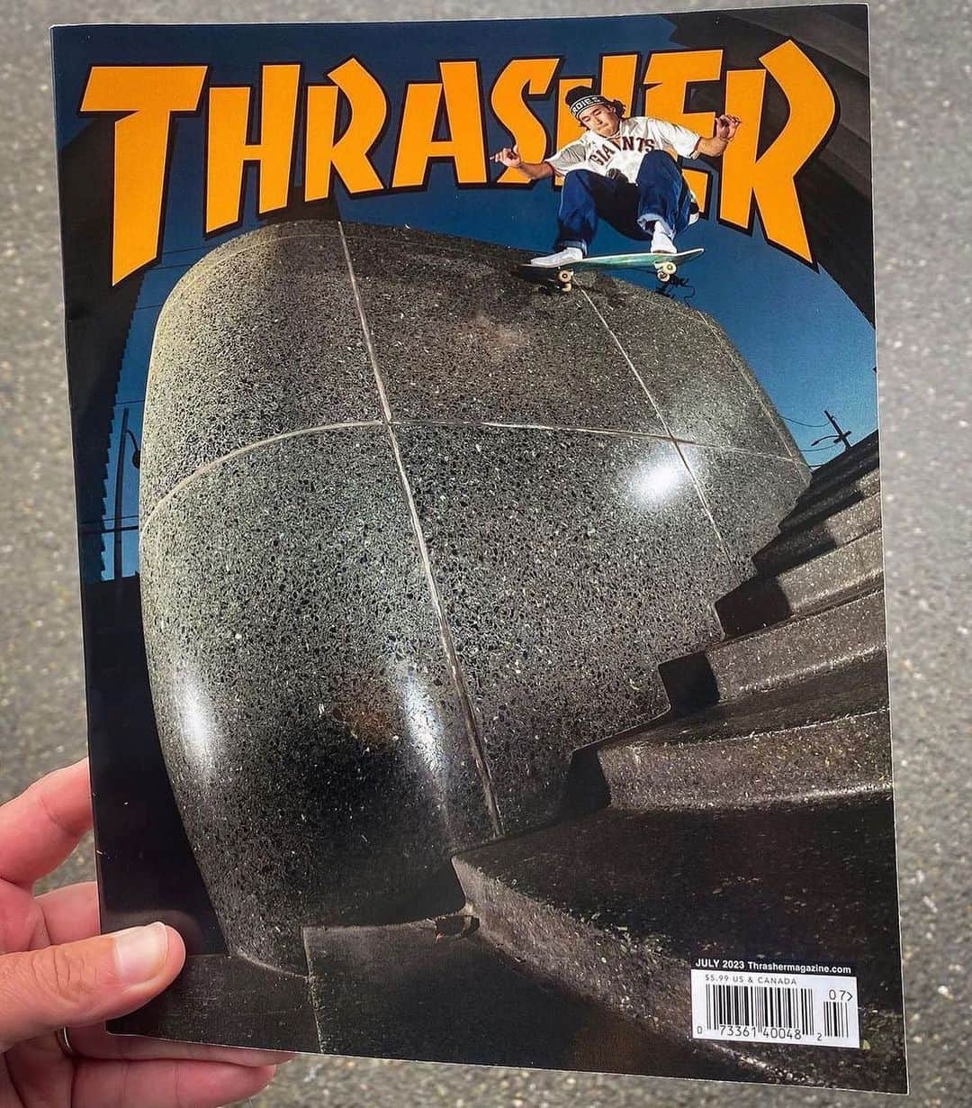 エフティーシーのインスタグラム：「@nicotheduffer COVER OF @thrashermag 🔥🔥🔥🔥 📸 @danz」