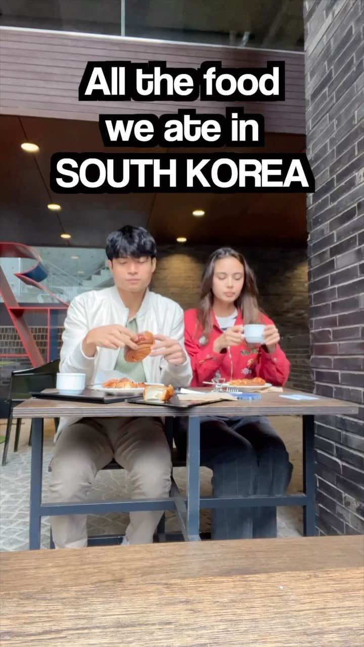 ミーガン・ヤングのインスタグラム：「This is all the food we ate during our short but super fun trip to Seoul, South Korea. I always look at other people’s videos for food ideas before we travel so I’m paying it forward 🫰🏽❤️ if I were to pick a stand out, yung pork steak sa dulo was UNFORGETTTABLE! If you have other Korean food suggestions for us to try next time, please share in the comments 🙌🏽  For those planning their trips, @cebupacificair has been our airline of choice for the past several years! Alam na dis! #FlyEveryJUAN」