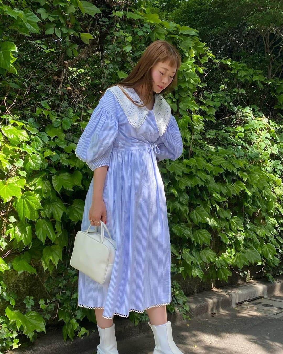 濱内奈々子さんのインスタグラム写真 - (濱内奈々子Instagram)「🌿 #nanakoootd」5月3日 22時05分 - nanako_hamauchi