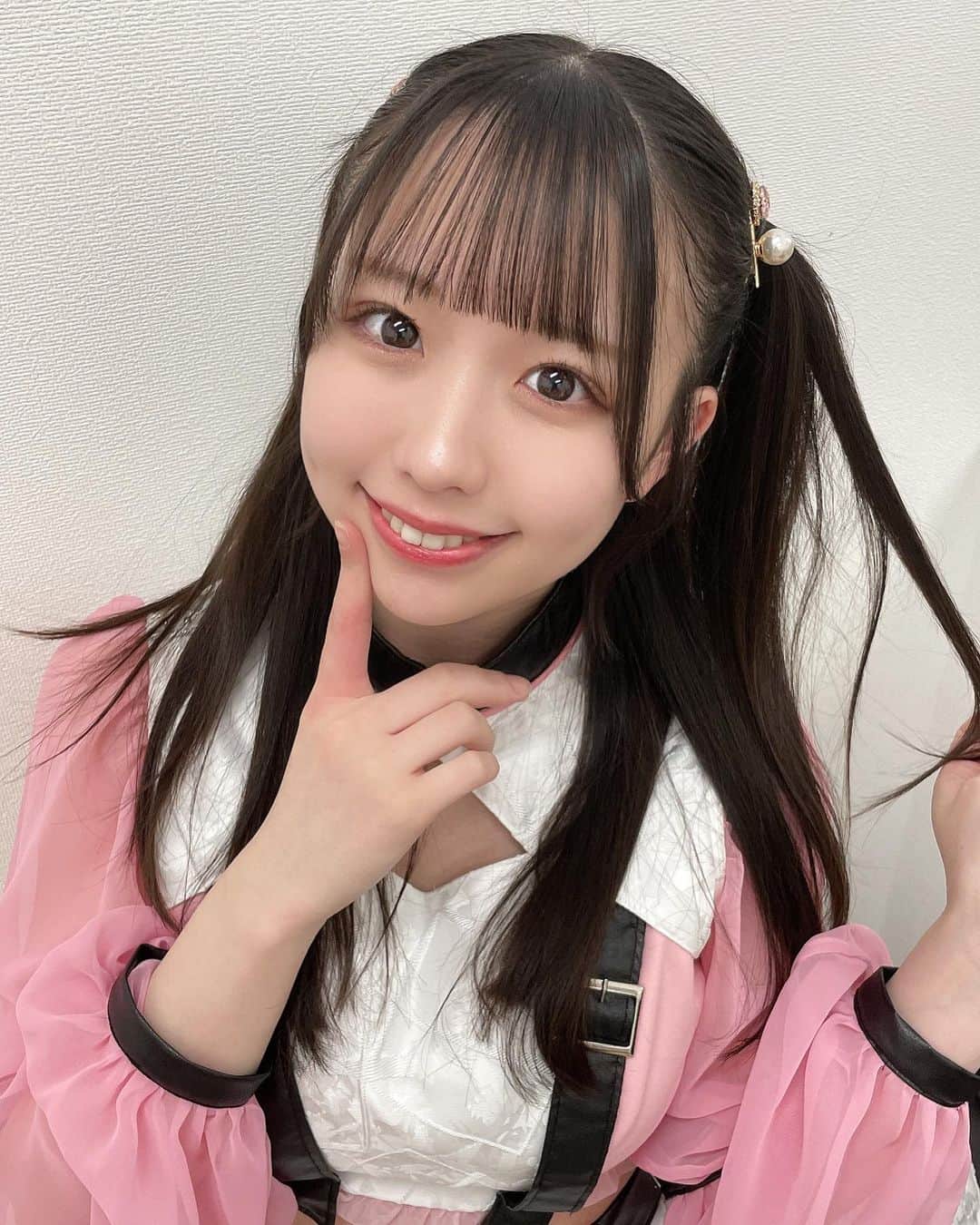 のインスタグラム：「ハーフツインしたのーっ♡‪ ̖́- かわいい？？？」