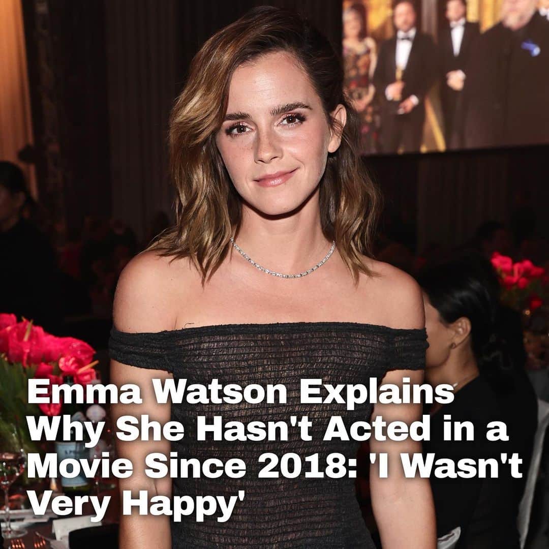 Just Jaredさんのインスタグラム写真 - (Just JaredInstagram)「Emma Watson is candidly revealing the reason why she hasn't acted in a film since 2018's "Little Women" and explaining the realization she made that led her to step away from Hollywood. In addition, she revealed if she'll ever return to acting, plus so much more. Tap this photo in the LINK IN BIO for her candid quotes. #EmmaWatson Photo: Getty」5月3日 22時07分 - justjared