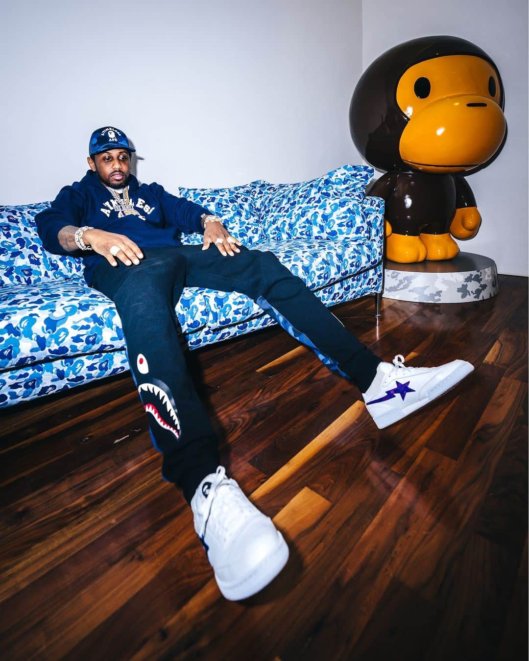 ア ベイシング エイプさんのインスタグラム写真 - (ア ベイシング エイプInstagram)「@myfabolouslife at BAPELAND in Tokyo. Thank you for visiting!  Photographer: RK @rkrkrk  #bape #abathingape」5月3日 22時12分 - bape_japan