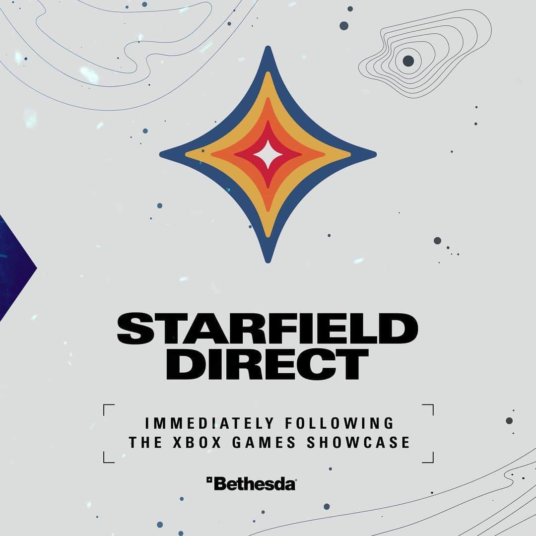 Xboxさんのインスタグラム写真 - (XboxInstagram)「Did somebody say STARFIELD?! (we did)​ Join us for the Xbox Games Showcase followed by Starfield Direct Sunday, June 11 | #Starfield #XboxShowcase​」5月3日 22時31分 - xbox