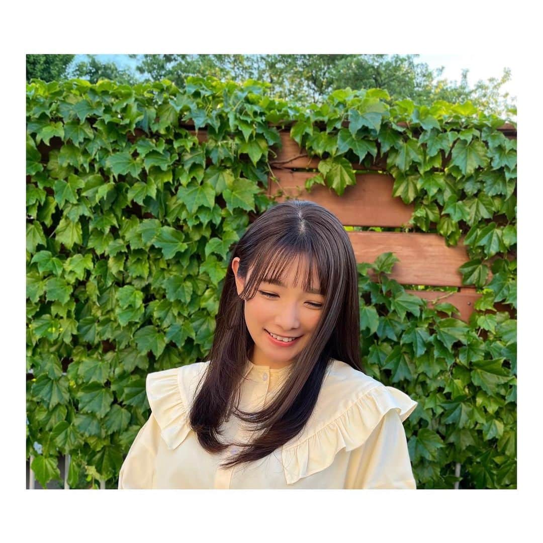 外岡えりかさんのインスタグラム写真 - (外岡えりかInstagram)「. 美容院に行き、サラサラツヤツヤにしてもらいました💇‍♀️✨ @otoaki_hair いつもありがとうございます😊」5月3日 22時40分 - erica_tonooka