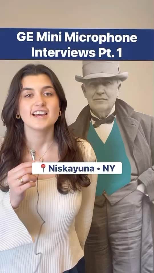 GeneralElectricのインスタグラム：「Get an exclusive look into the minds of GE researchers as our #TinyMic asks them about their favorite projects. 🤫🎤#innovation #science」