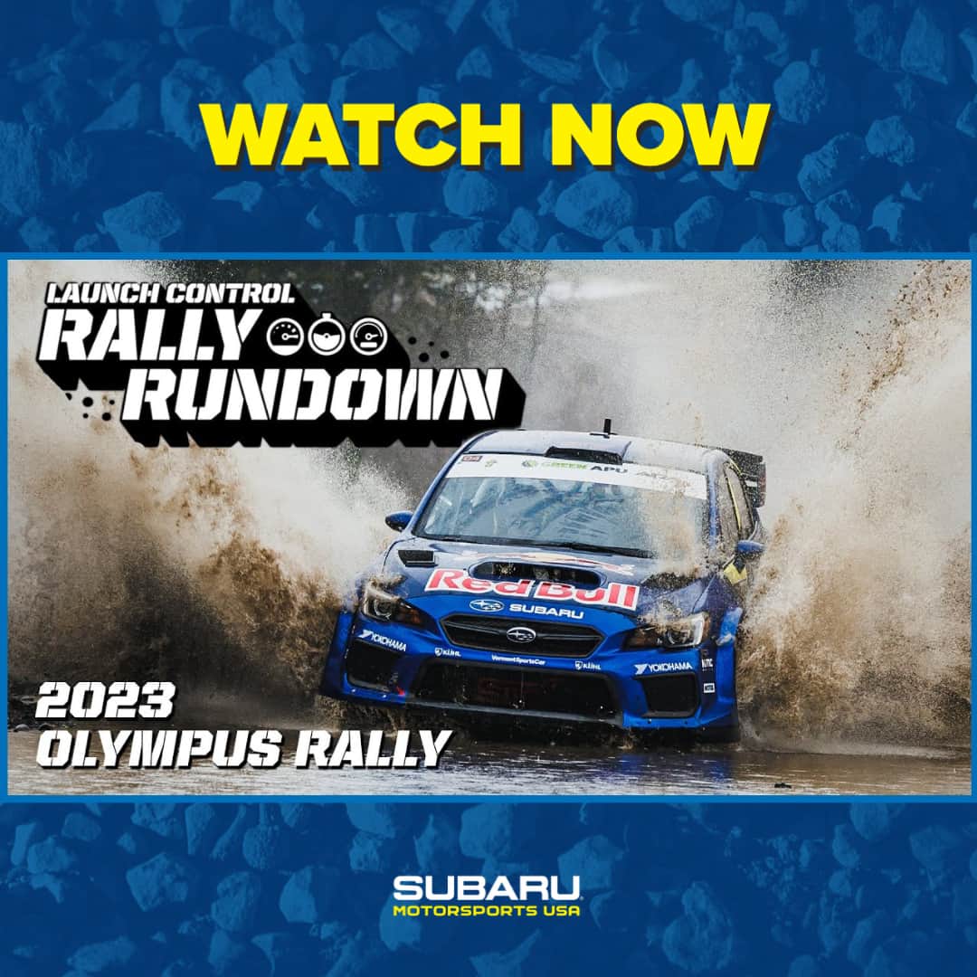 Subaru Rally Team USAさんのインスタグラム写真 - (Subaru Rally Team USAInstagram)「🚨 Subaru Launch Control: Rally Rundown – Olympus 2023 is live!  Click the link in our bio to watch now.  #subaru #rally #launchcontrol #rallyrundown #motorsports」5月4日 0時06分 - subarumotorsportsusa