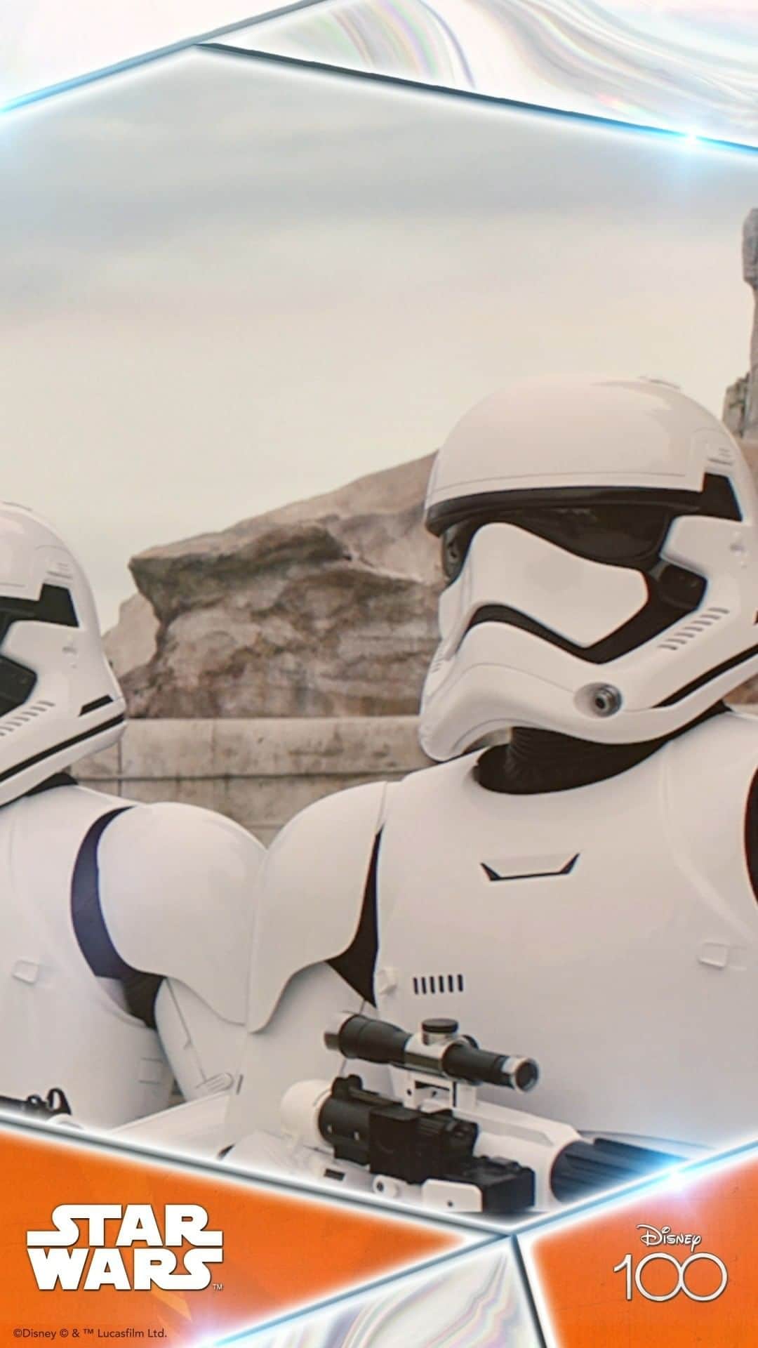 Walt Disney Worldのインスタグラム：「Join the Resistance, build lightsabers and visit the galaxy's edge with Star Wars as you celebrate of 100 years of Disney. Tag a friend you want to explore the galaxy with. 💫 #StarWars #Disney100」