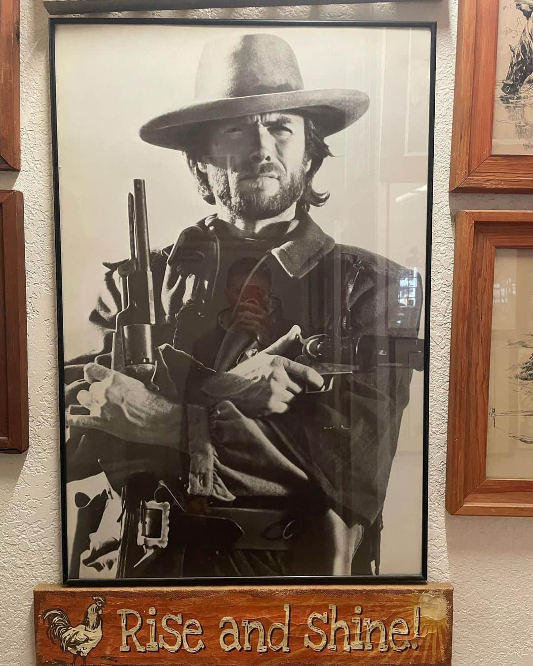 スコット・イーストウッドのインスタグラム：「Are you gonna pull those pistols or whistle Dixie?  Rise and shine」