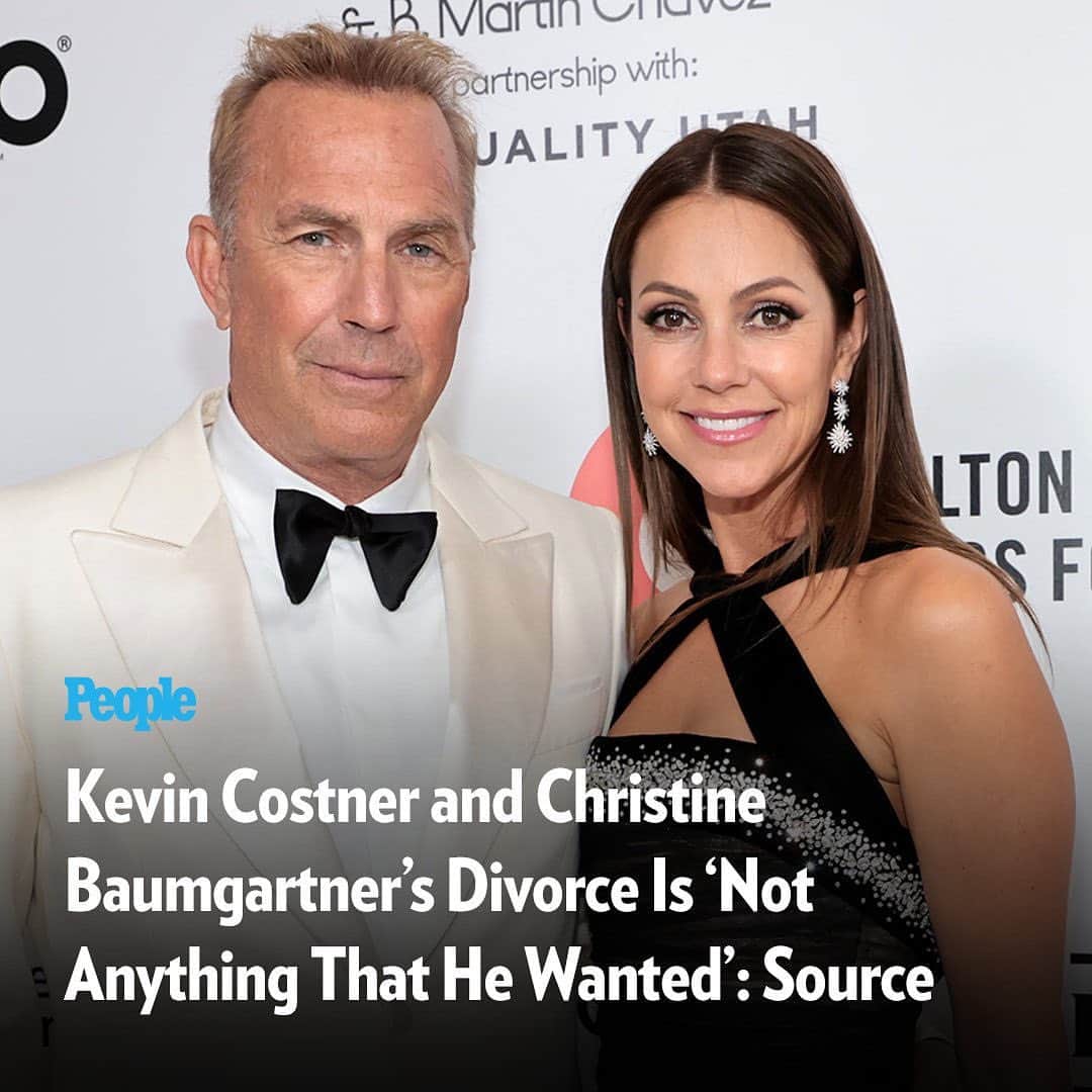 People Magazineさんのインスタグラム写真 - (People MagazineInstagram)「On Monday, a rep for Kevin Costner confirmed that the Oscar winner and his wife of 18 years Christine Baumgartner are breaking up after she filed for divorce. And a source tells PEOPLE that divorce wasn't Costner's idea: "It was not anything that he wanted or sought, and if he could change the situation, he would." Read the full story at the link in our bio. | 📷: Jamie McCarthy/Getty」5月4日 2時33分 - people