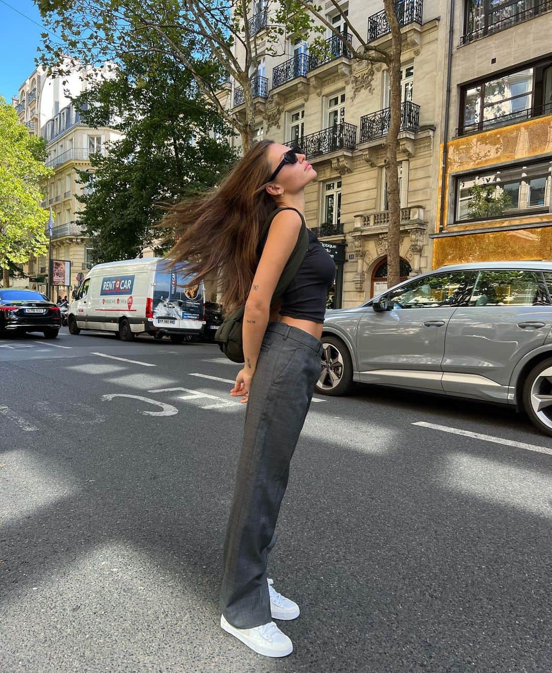 ティラーヌ・ブロンドーのインスタグラム：「Lately 💕」