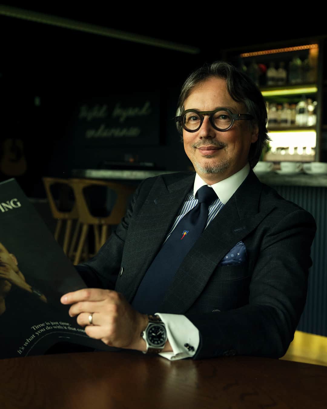 ブレモンのインスタグラム：「Industry veteran @DavideCerrato joins Bremont! Find out more about Bremont CEO Davide Cerrato and his vision for Bremont in our Q&A 👆  Have you got your own questions for Davide? Head to our stories to have your questions answered.  Read the full Q&A at the Link in Bio 🔗  #BremontWatches #InsideBremont」