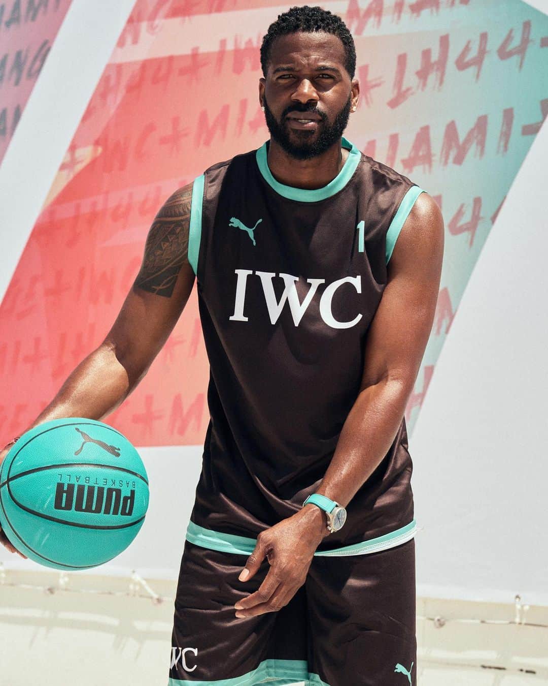 IWCのインスタグラム：「Also on Team Green is Brandon Okpalobi. @okpalobi is the founder of @dibiadream. He’s a former athlete turned STEM educator, youth advocate and serial entrepreneur. #IWCmiami」
