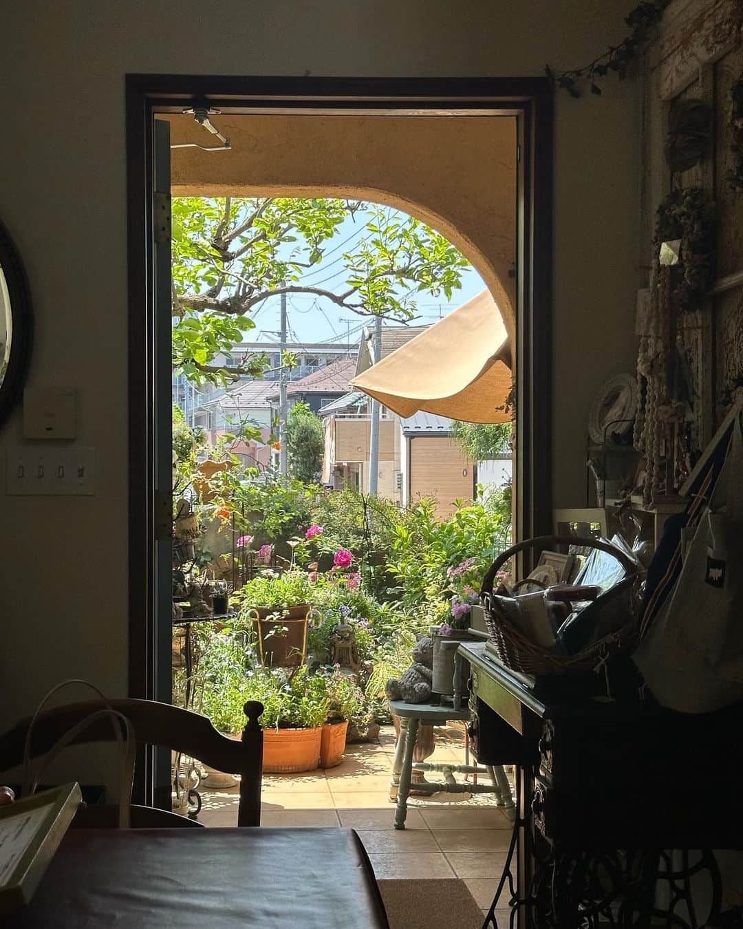 mimisomiさんのインスタグラム写真 - (mimisomiInstagram)「Garden cafe...  #千葉カフェ #ガーデンカフェ #テラスカフェ #千葉グルメ」5月4日 14時34分 - mimisomi33