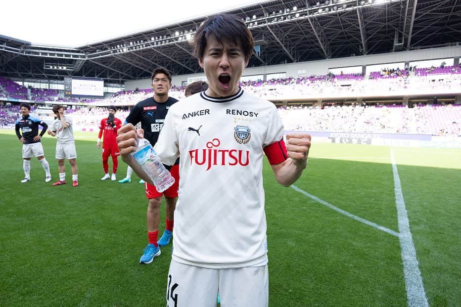 脇坂泰斗のインスタグラム：「アウェー京都戦  このまま突き進む！ 次は等々力で勝ちましょう💪  #川崎フロンターレ #frontale」